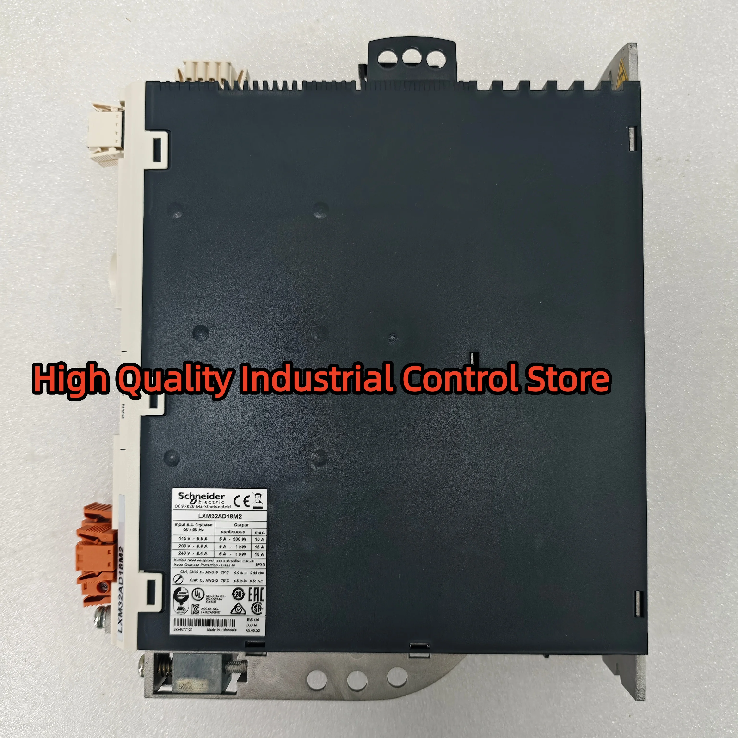 Сервопривод LXM32AD18M2 100%НОВЫЙ
Сервопривод LXM32AD18M2 100%НОВЫЙ