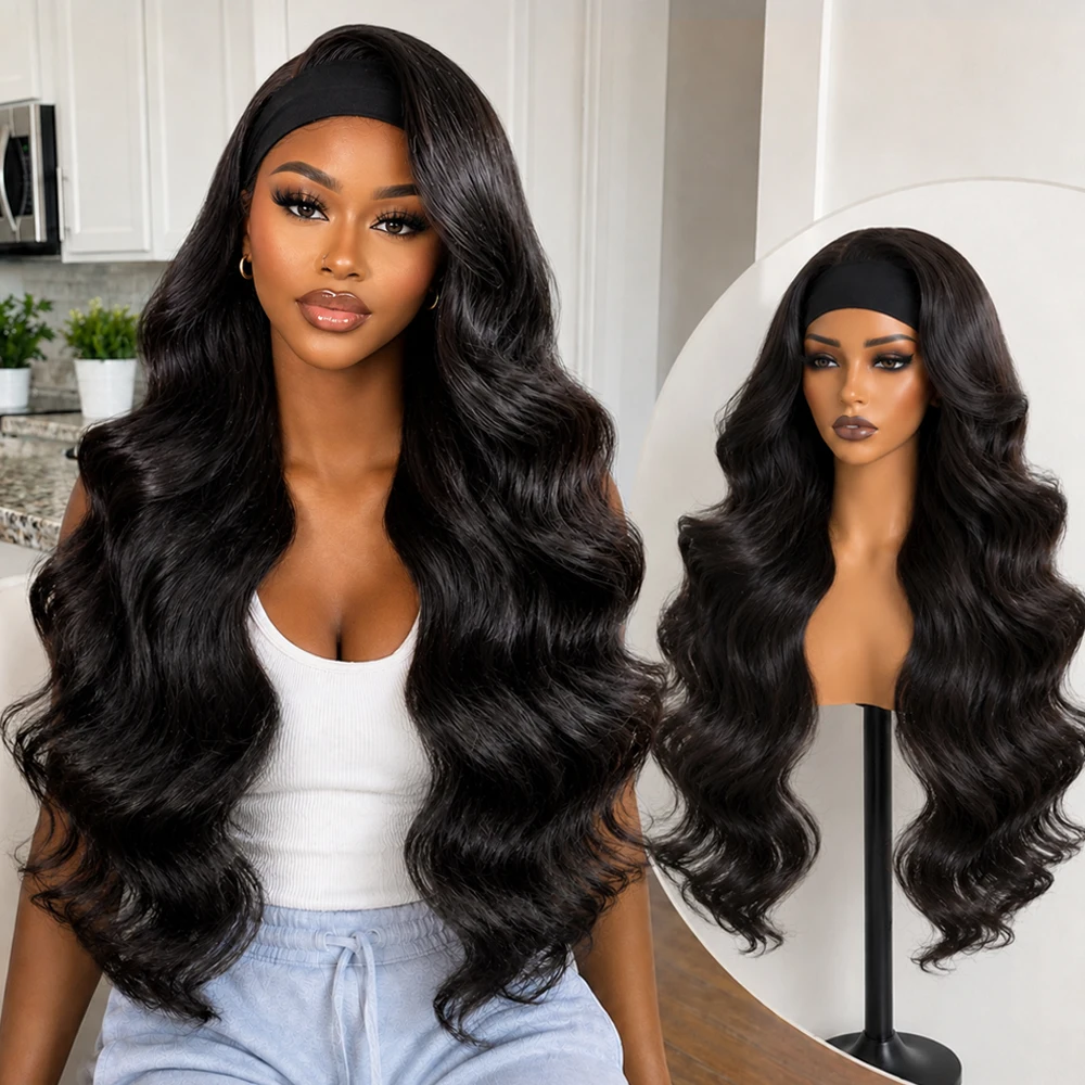 30 36 Inch Body Wave Headband Wig Human Hair Full Machine Made Wig Human Hair Wigs for Women Glueless Wig Beginner Friendly
30 36 Inch Body Wave Headband Wig Human Hair Full Machine Made Wig Human Hair Wigs for Women Glueless Wig Beginner Friendly