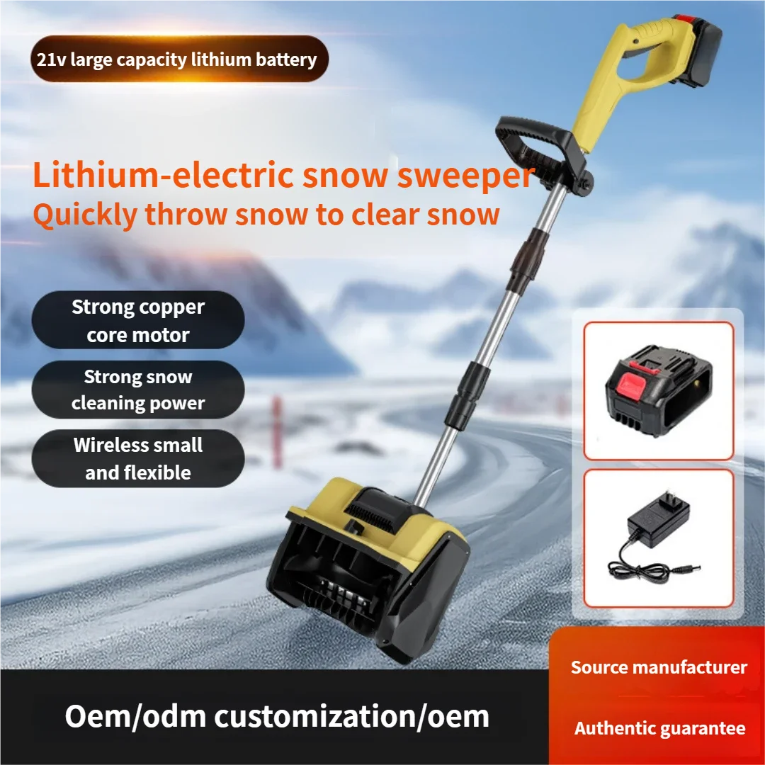 Electric push snow blower lithium snow removal machine lithium household snow clearing godfoldable snow shovel
Electric push snow blower lithium snow removal machine lithium household snow clearing godfoldable snow shovel