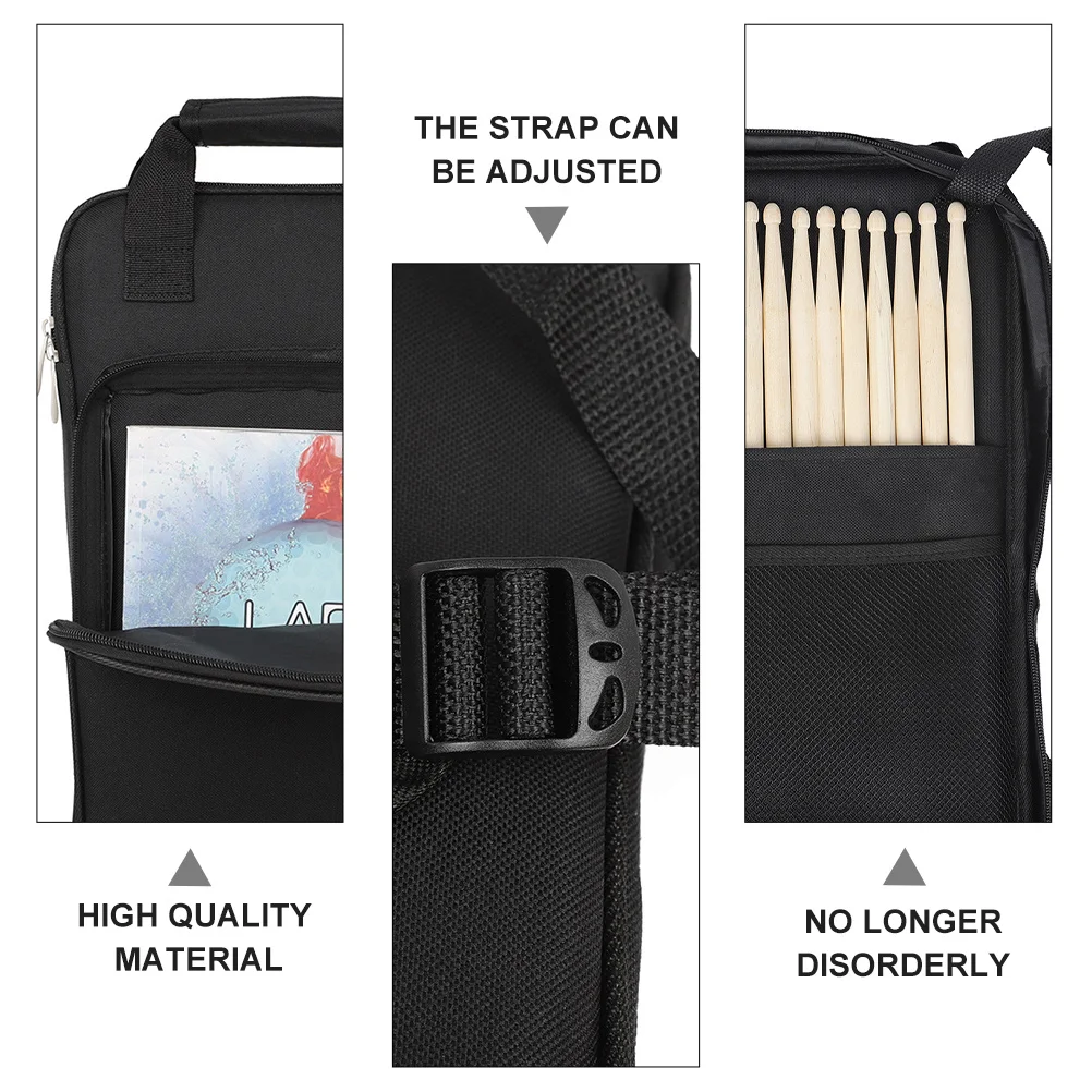 Drum Stick Backpack Large Capacity Professional Oxford Cloth Storage Bag Waterproof Wear-Resistant Drum Mallet Holder Organizer
Drum Stick Backpack Large Capacity Professional Oxford Cloth Storage Bag Waterproof Wear-Resistant Drum Mallet Holder Organizer