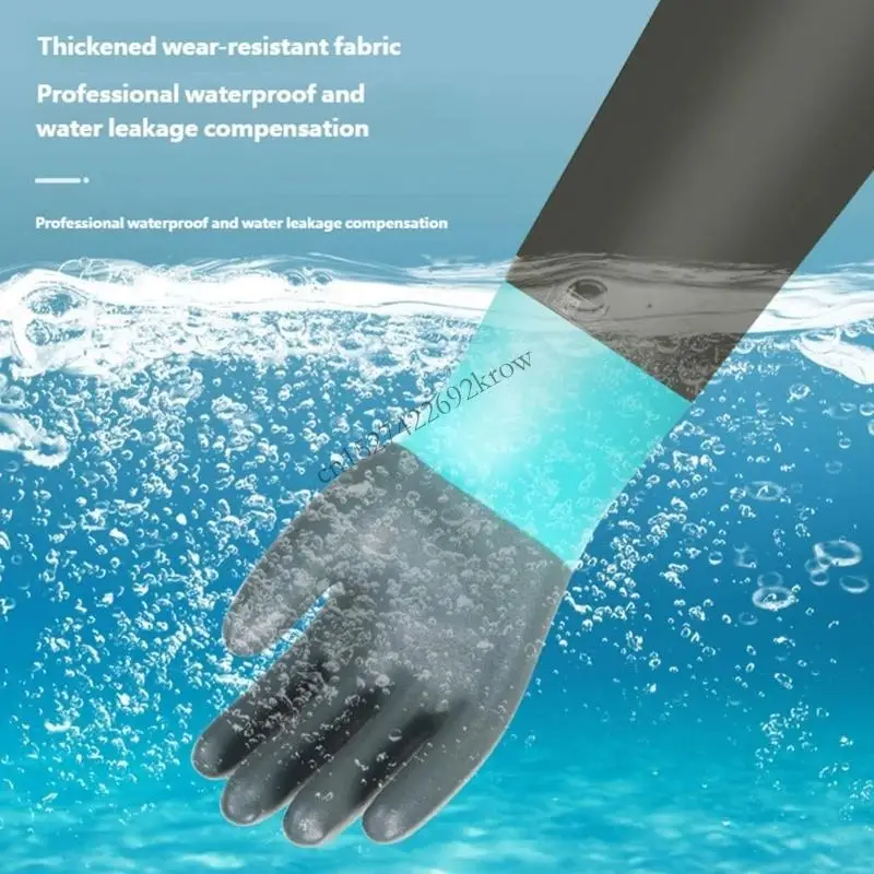 70/75cm Thermal Insulated Rubber Gloves Reinforced Forearm Protections for Fishing Seafood Processing R9CB
70/75cm Thermal Insulated Rubber Gloves Reinforced Forearm Protections for Fishing Seafood Processing R9CB
