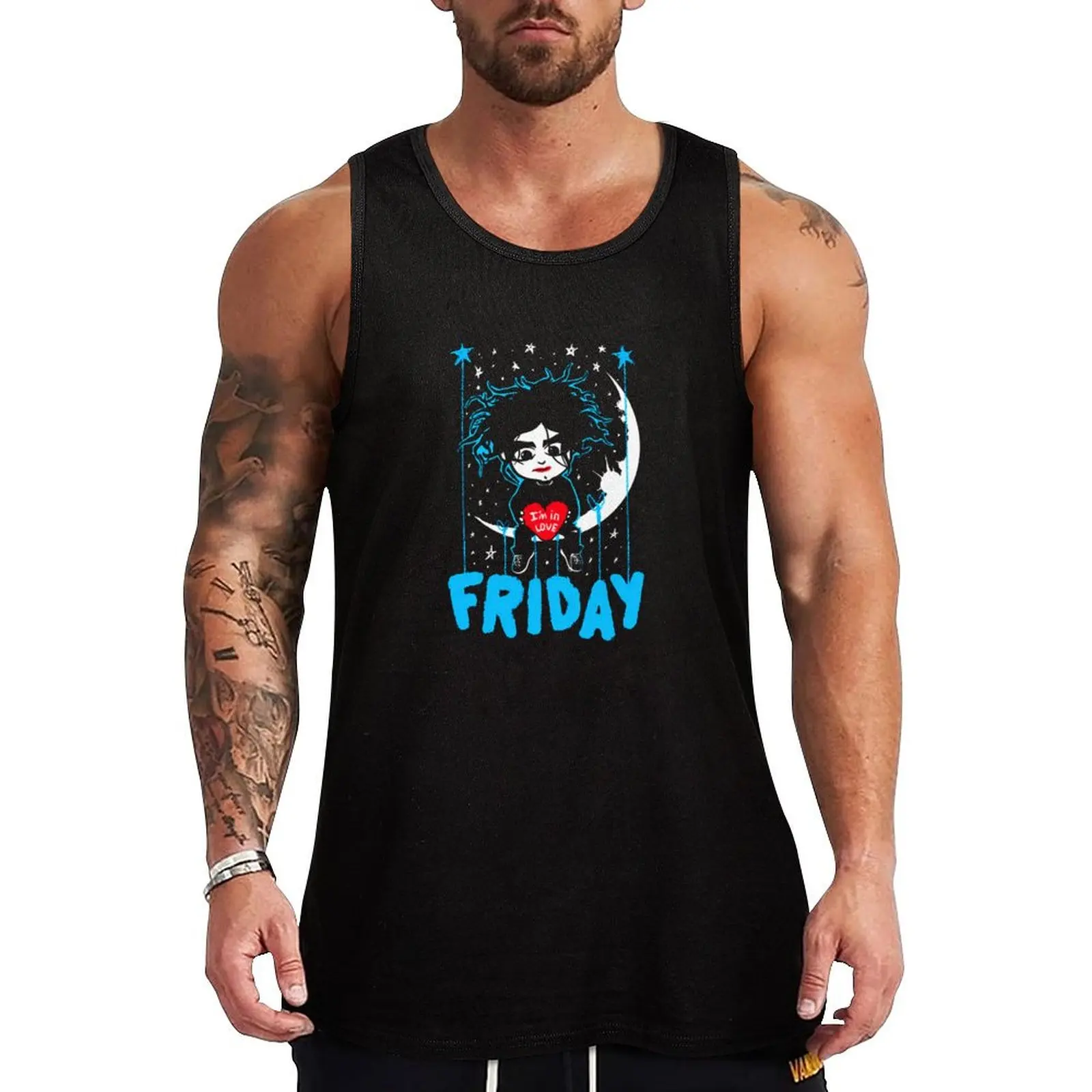 Friday I'm In Love Tank Top Sleeveless men clothes for men summer Gym T-shirts for men
Friday I'm In Love Tank Top Sleeveless men clothes for men summer Gym T-shirts for men