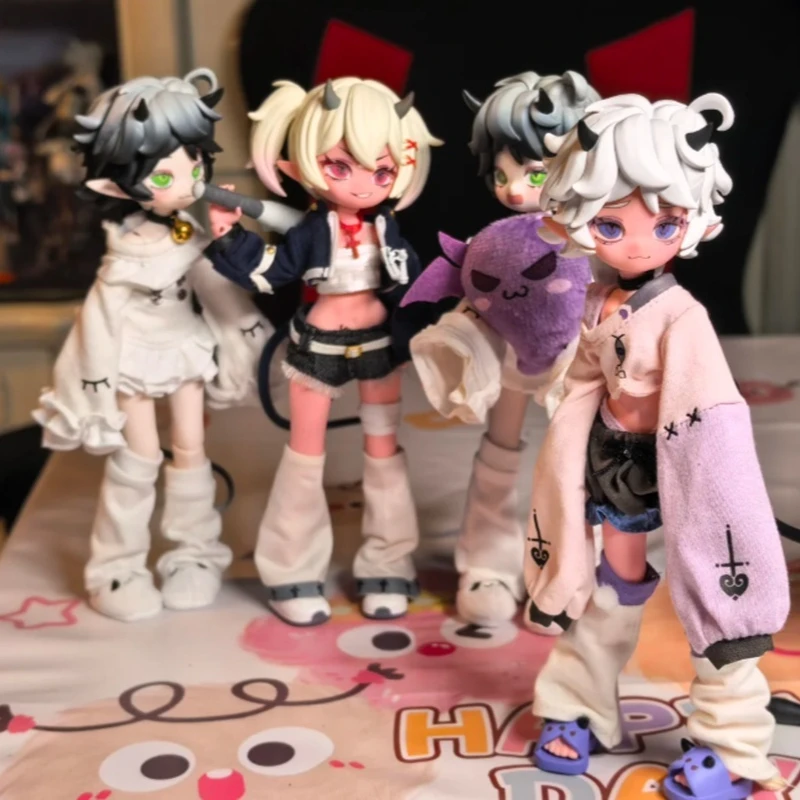 Оригинальный Cooze 1/8 Bjd Devil's Horns Series слепая коробка подвижная кукла орнамент загадочная коробка изысканный шарнир креативная игрушка для девочек в подарок
Оригинальный Cooze 1/8 Bjd Devil's Horns Series слепая коробка подвижная кукла орнамент загадочная коробка изысканный шарнир креативная игрушка для девочек в подарок