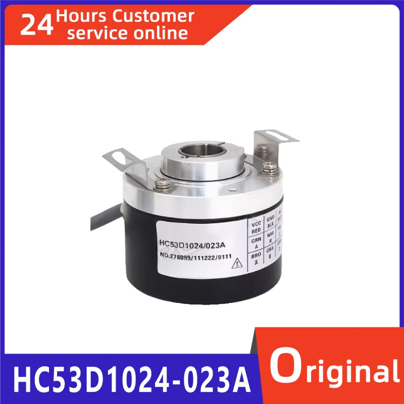 Новый оригинальный роторный энкодер HC53D1024-023A HC53H1024-023A
Новый оригинальный роторный энкодер HC53D1024-023A HC53H1024-023A
