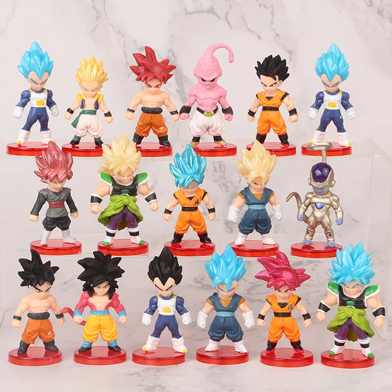 New Product 16 2nd Generation Dragon Ball Set Toy Doll Cartoon Animation Figure Cake Decoration Model Ornament
New Product 16 2nd Generation Dragon Ball Set Toy Doll Cartoon Animation Figure Cake Decoration Model Ornament