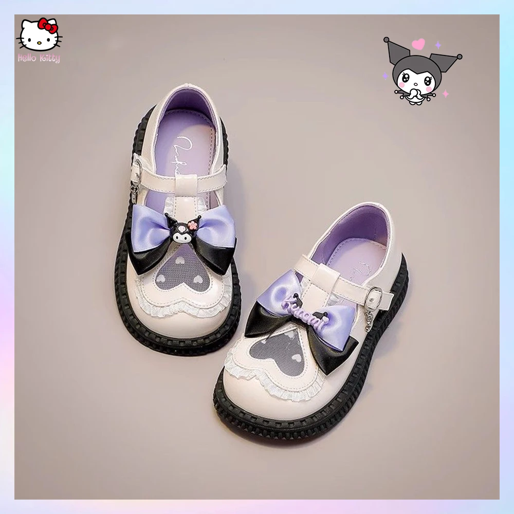 Sanrios аниме детские кожаные туфли Kuromi для девочек Kawaii Симпатичные дизайнерские туфли с пряжкой с бантом на мягкой подошве модные туфли принцессы подарок
Sanrios аниме детские кожаные туфли Kuromi для девочек Kawaii Симпатичные дизайнерские туфли с пряжкой с бантом на мягкой подошве модные туфли принцессы подарок