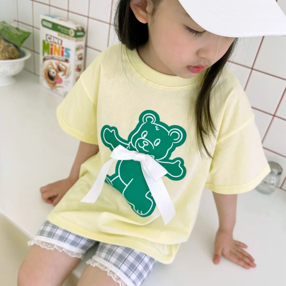 2025 Summer New Baby Girl Short Sleeve T Shirts Sweet Girls Cute Bear Print Bow O-neck Tee Cotton Infant Tops Toddler Clothes
2025 Summer New Baby Girl Short Sleeve T Shirts Sweet Girls Cute Bear Print Bow O-neck Tee Cotton Infant Tops Toddler Clothes