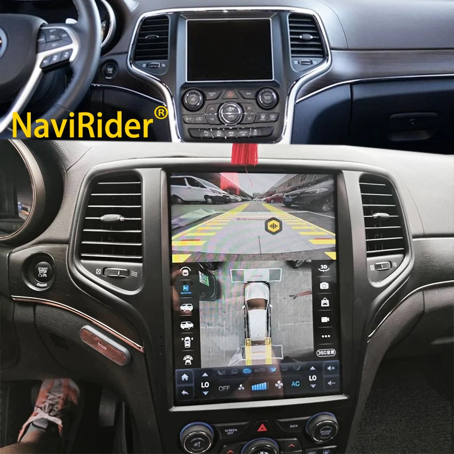 Android 14 For Jeep Grand Cherokee 2013-2018 Car Radio Automotive Multimedia Tesla Screen Carplay Auto Bluetooth GPS Navigation
Android 14 For Jeep Grand Cherokee 2013-2018 Car Radio Automotive Multimedia Tesla Screen Carplay Auto Bluetooth GPS Navigation