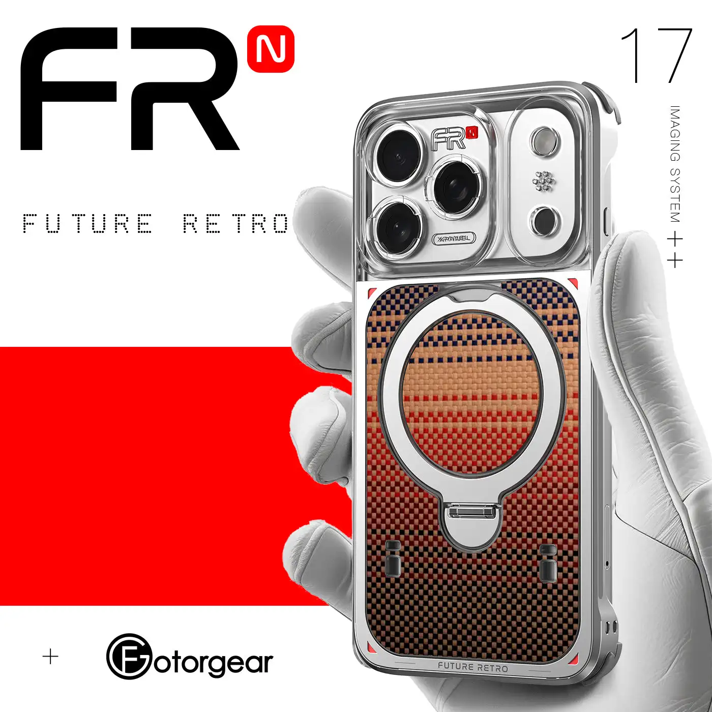 Fotorgear FR Retro Series Modular Photography Case DIY Phone Case for iPhone 17/Pro/ Pro Max
Fotorgear FR Retro Series Modular Photography Case DIY Phone Case for iPhone 17/Pro/ Pro Max