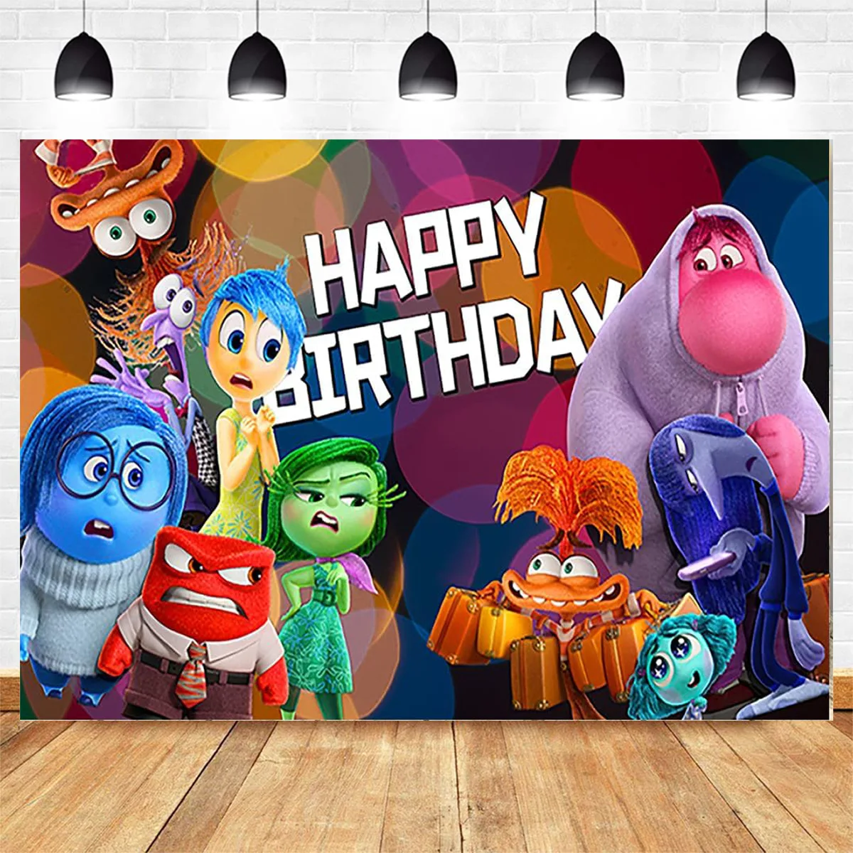 Inside Out 2 Dreamy Colorful Theme Backdrop Supplies Kids Baby Shower Photography Background Birthday Party Decoration
Inside Out 2 Dreamy Colorful Theme Backdrop Supplies Kids Baby Shower Photography Background Birthday Party Decoration