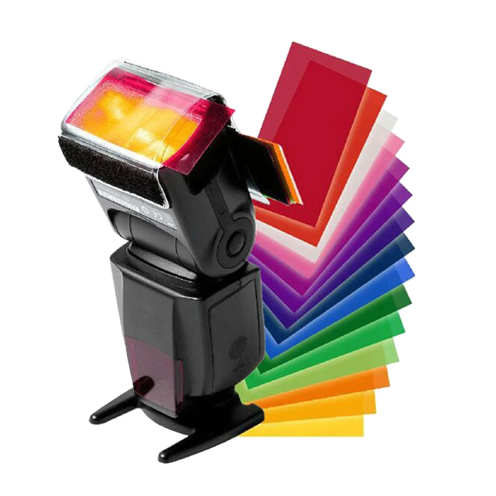 12 Colors Light Control Filter Gel 12 Different Color Temperatures High Transparent Material Color Stability Flash for
12 Colors Light Control Filter Gel 12 Different Color Temperatures High Transparent Material Color Stability Flash for