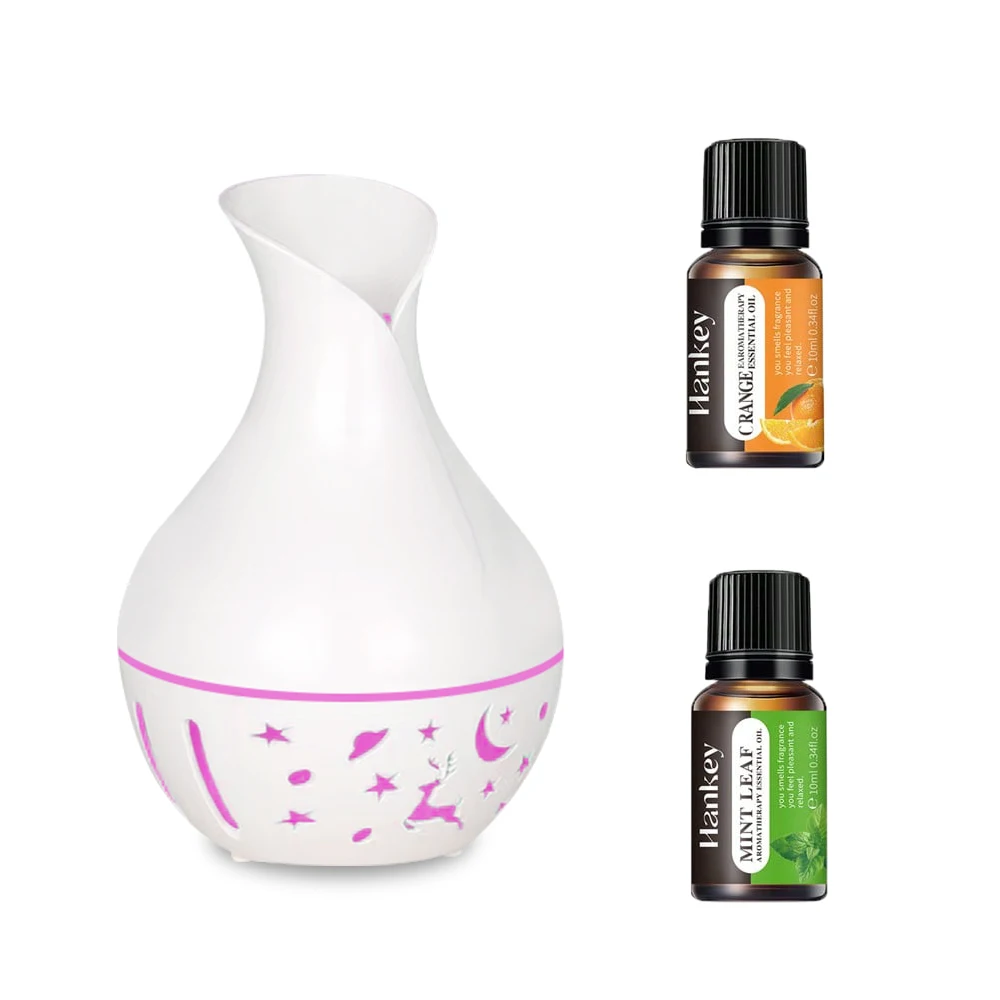 200ml mini ultrasonic fragrance diffuser LED night light Electric Essential Oil diffuser Aromatherapy machine for home use Inclu
200ml mini ultrasonic fragrance diffuser LED night light Electric Essential Oil diffuser Aromatherapy machine for home use Inclu
