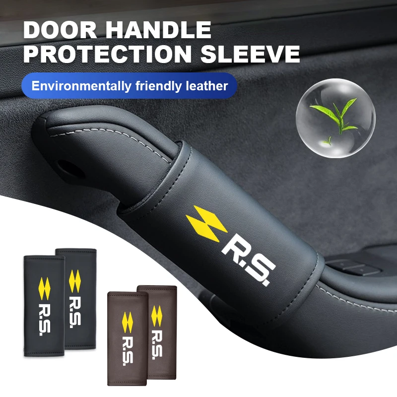 For Renault Door Inner Handle Protective Handles Cover Anti-Wear Sleeve RS Sport Megane 3 4 2 Clio 5 Line Sandero Scenic Logan
For Renault Door Inner Handle Protective Handles Cover Anti-Wear Sleeve RS Sport Megane 3 4 2 Clio 5 Line Sandero Scenic Logan