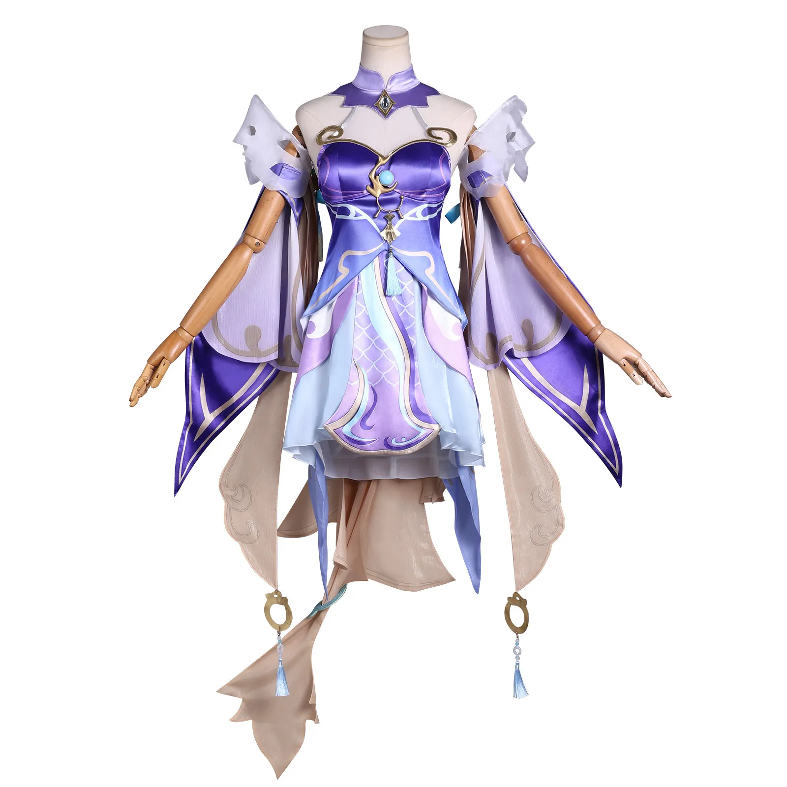 Honor of Kings Xi Shi Wandering Dragon Violet Flower Cosplay Costume, Game Anime Full Set Outfit for Halloween Carnival
Honor of Kings Xi Shi Wandering Dragon Violet Flower Cosplay Costume, Game Anime Full Set Outfit for Halloween Carnival