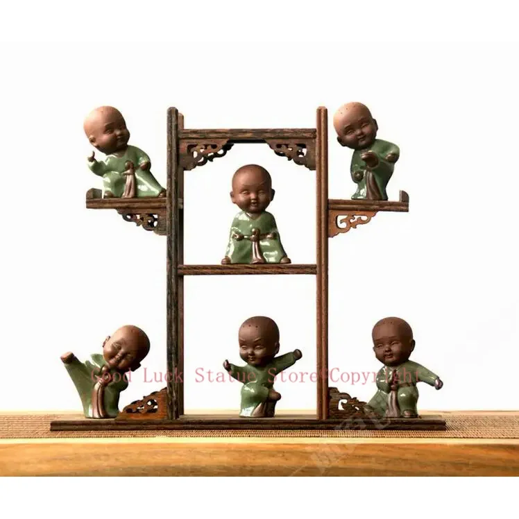 office store company home Desk bookshelf BEST ART statue- CHAN DAO Monk "CHINESE GONGFU" GEYAO Celadon Porcelain Buddha ART
office store company home Desk bookshelf BEST ART statue- CHAN DAO Monk "CHINESE GONGFU" GEYAO Celadon Porcelain Buddha ART