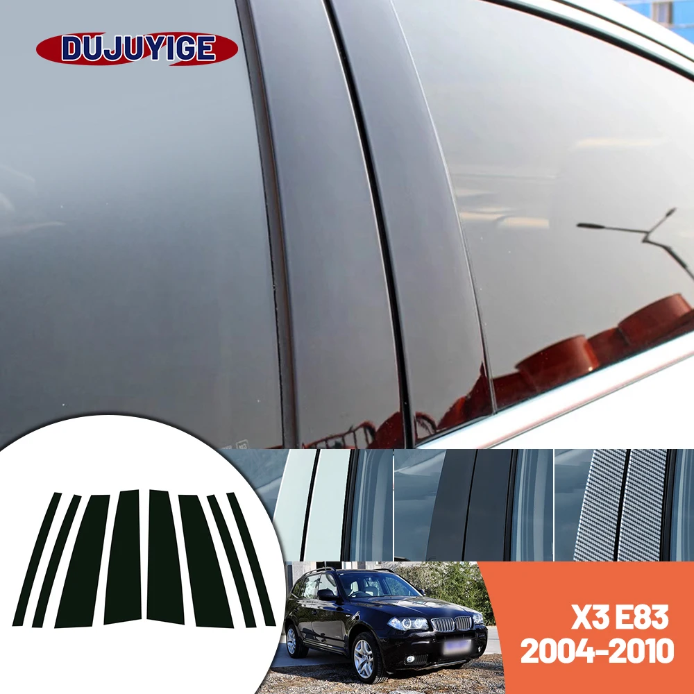 Bright black carbon fiber door and window B C Pillar sticker suitable For BMW X3 E83 2004-2010 2005 2006 2007 2008 2009
Bright black carbon fiber door and window B C Pillar sticker suitable For BMW X3 E83 2004-2010 2005 2006 2007 2008 2009