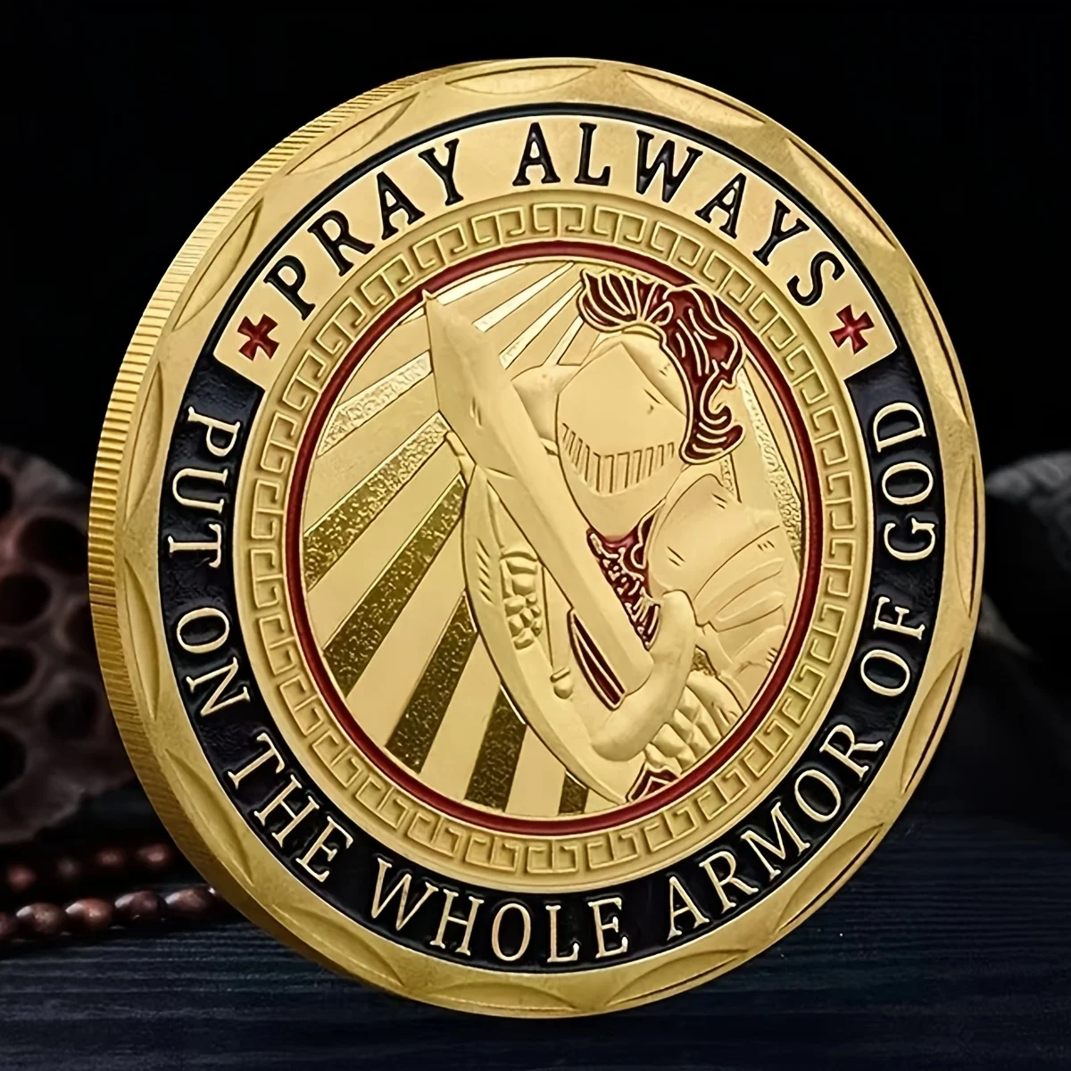 US Navy Knight Gilded Coin Medallion, Metal Badge, Lacquer Gift Coin, Assault Coin, 1Pc
US Navy Knight Gilded Coin Medallion, Metal Badge, Lacquer Gift Coin, Assault Coin, 1Pc