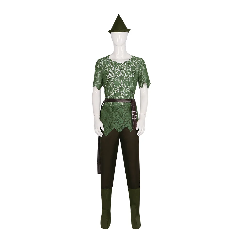 Green Elf Peter Pan Cosplay Costume Stage Performance Suit Halloween Fairy Tale Little Green Man Wendy Traditional Chinese Et...
Green Elf Peter Pan Cosplay Costume Stage Performance Suit Halloween Fairy Tale Little Green Man Wendy Traditional Chinese Et...