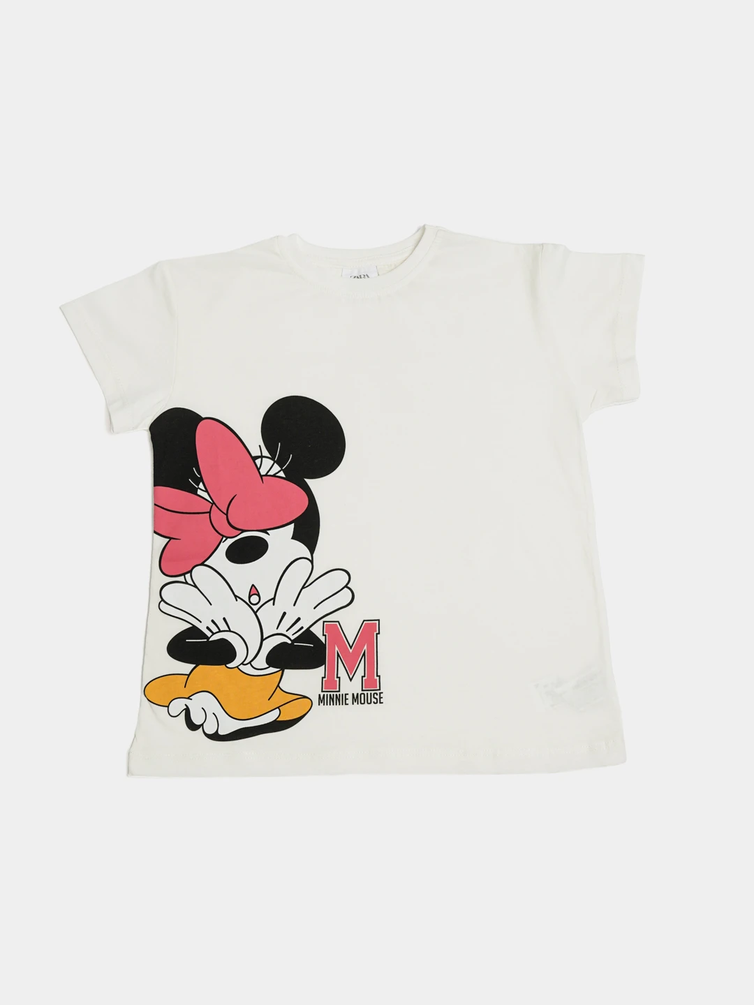 2026 Summer New Pure Cotton Loose Sporty Tshirt Disney Minnie Mouse Smiling Hands Up Yellow Dress Pink Bow Cartoon Print
2026 Summer New Pure Cotton Loose Sporty Tshirt Disney Minnie Mouse Smiling Hands Up Yellow Dress Pink Bow Cartoon Print