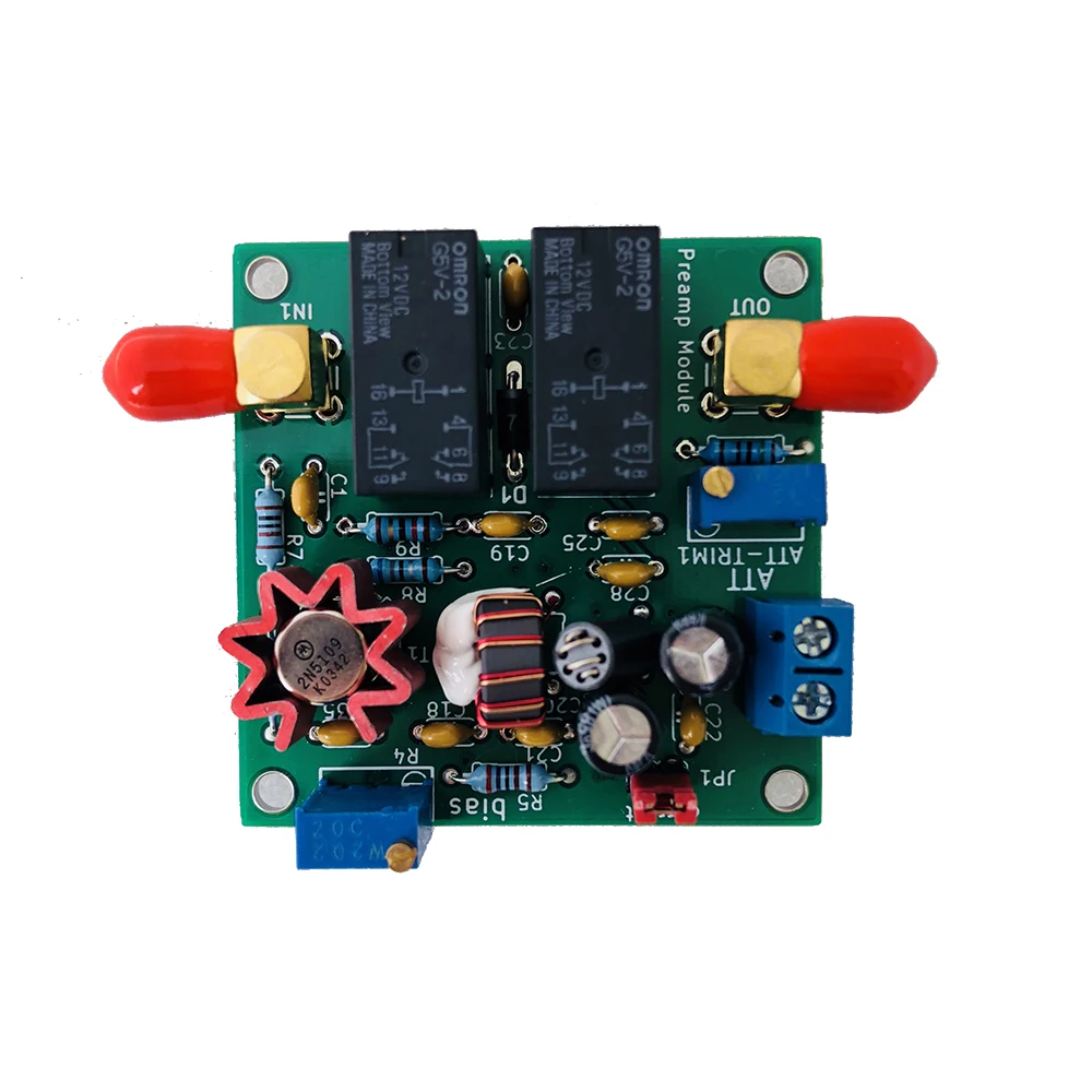 Nvarcher Short and medium wave amplifier 0.1 MHz - 60 For Low Noise RX Preamplifier Antenna
Nvarcher Short and medium wave amplifier 0.1 MHz - 60 For Low Noise RX Preamplifier Antenna