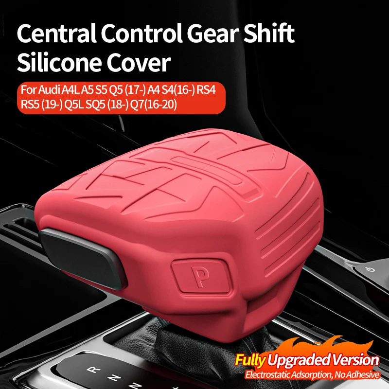 For Audi Q5L SQ5 (2018- ) Q7 (2016-2020) Silicone Gear Shift Knob Cover Trim Sticker Anti Scratch Car Interior Tuning Accessory
For Audi Q5L SQ5 (2018- ) Q7 (2016-2020) Silicone Gear Shift Knob Cover Trim Sticker Anti Scratch Car Interior Tuning Accessory
