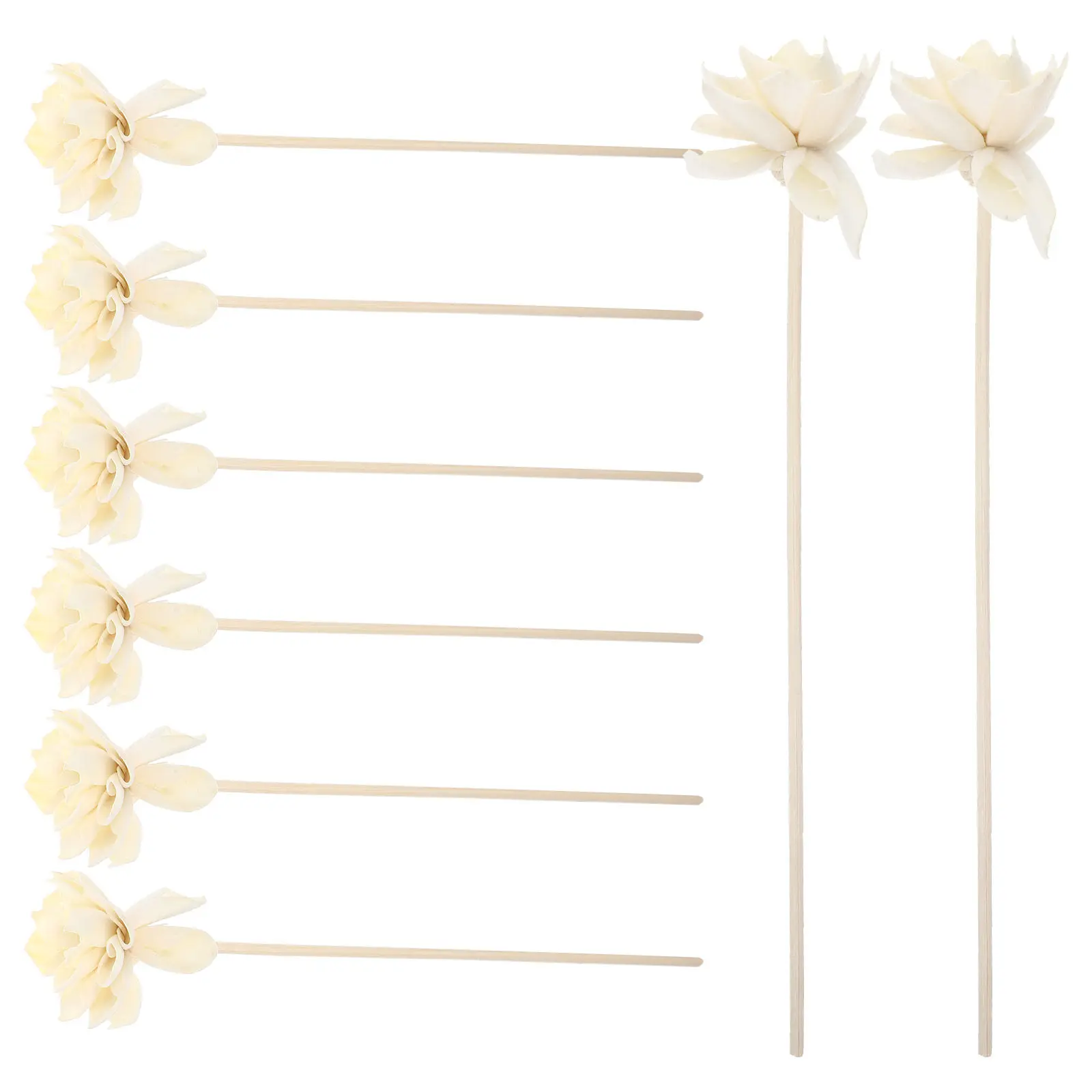 Набор из 8 сухих цветов из ротанговых тростников для диффузора, ароматерапии, декора дома и автомобиля, элегантный ароматизатор для комнаты, долговечный
Набор из 8 сухих цветов из ротанговых тростников для диффузора, ароматерапии, декора дома и автомобиля, элегантный ароматизатор для комнаты, долговечный