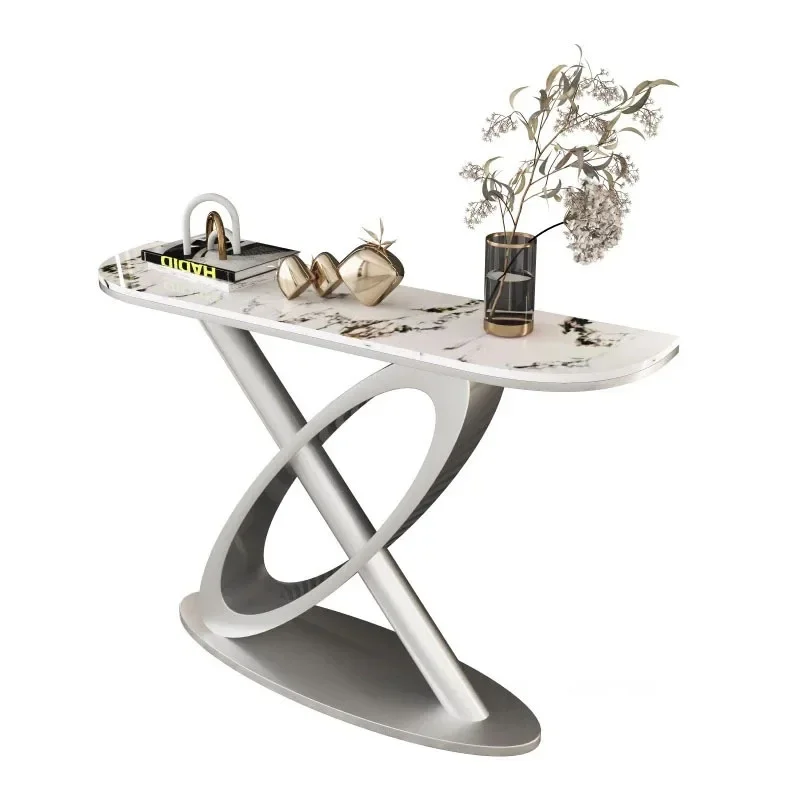 European Creative Console Tables Luxury Slate Console Table Hallway Home Living Room Furniture Modern Wall Porch Table
European Creative Console Tables Luxury Slate Console Table Hallway Home Living Room Furniture Modern Wall Porch Table