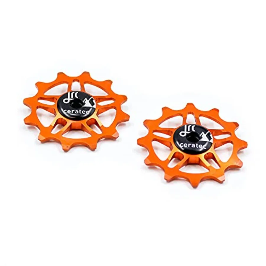 12T Ceramic Pulley Wheels Compatible with SRAM AXS Force AXS Rival AXS Hybrid Ceramic Derailleur Pulley Wheels Low Friction Rea
12T Ceramic Pulley Wheels Compatible with SRAM AXS Force AXS Rival AXS Hybrid Ceramic Derailleur Pulley Wheels Low Friction Rea