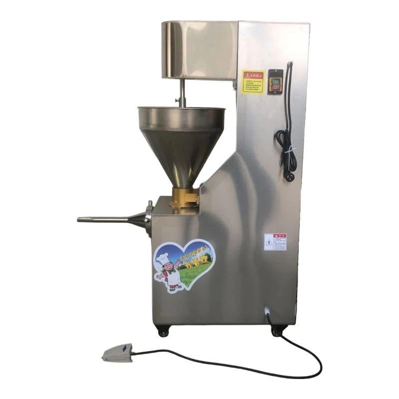 Large-scale Commercial Sausage Stuffer Multi-functional Compact Sausage-making Equipment Electric Ham Stuffing Machine
Large-scale Commercial Sausage Stuffer Multi-functional Compact Sausage-making Equipment Electric Ham Stuffing Machine