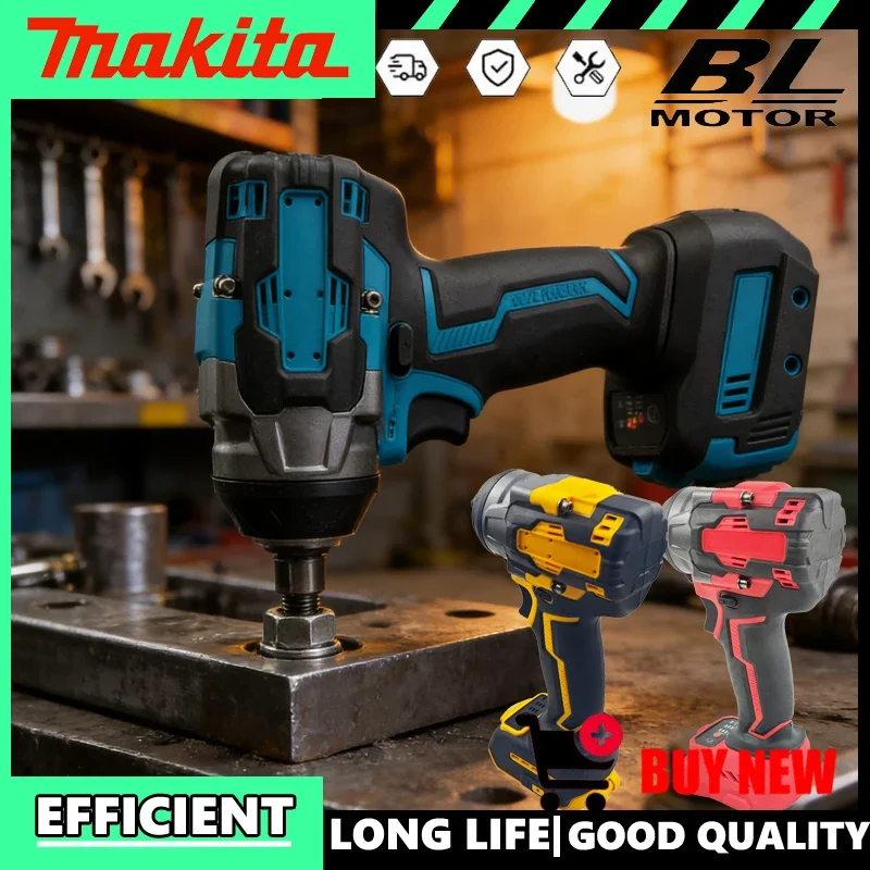 Makita Brushless Electric Wrench Torque Lithium Battery-Powered Tool Repair Tool for Automotive And DeWALT/Mechanical Work
Makita Brushless Electric Wrench Torque Lithium Battery-Powered Tool Repair Tool for Automotive And DeWALT/Mechanical Work