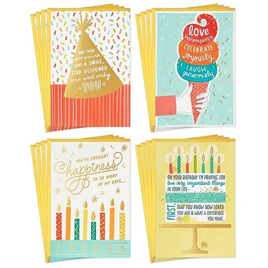 Dayspring Religious Card Assortment 16 Cards with Envelopes for,Adults, Coworkers, Friends, Family
Dayspring Religious Card Assortment 16 Cards with Envelopes for,Adults, Coworkers, Friends, Family