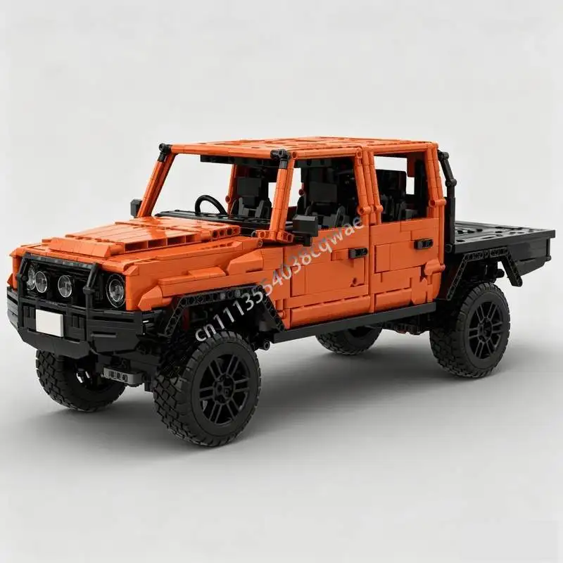 3075PCS Four Door Off Road Pickup Truck Custom Building Blocks Technical Vehicle Model DIY Assembly Educational Collection Gift
3075PCS Four Door Off Road Pickup Truck Custom Building Blocks Technical Vehicle Model DIY Assembly Educational Collection Gift