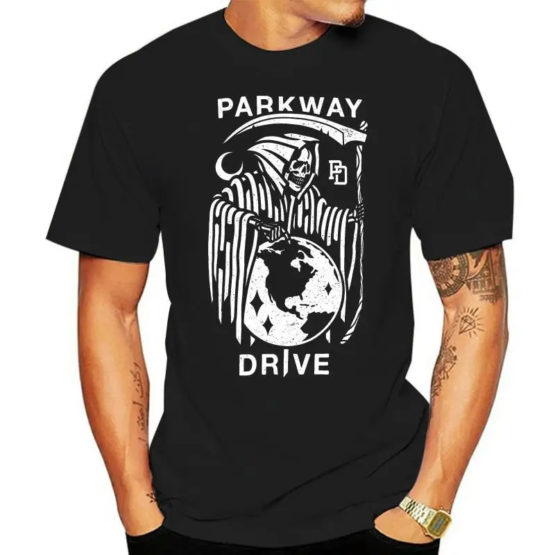Аутентичная футболка PARKWAY DRIVE Band Reaper Metalcore, черная, S, M, L, XL, 3XL, новинка, крутые топы, мужская футболка с коротким рукавом
Аутентичная футболка PARKWAY DRIVE Band Reaper Metalcore, черная, S, M, L, XL, 3XL, новинка, крутые топы, мужская футболка с коротким рукавом