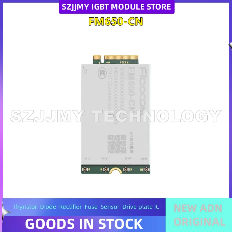 Guanghetong FM650-CN IoT 5G Communication Module Sub-6G M.2 Package for Domestic Full Network Communication
Guanghetong FM650-CN IoT 5G Communication Module Sub-6G M.2 Package for Domestic Full Network Communication