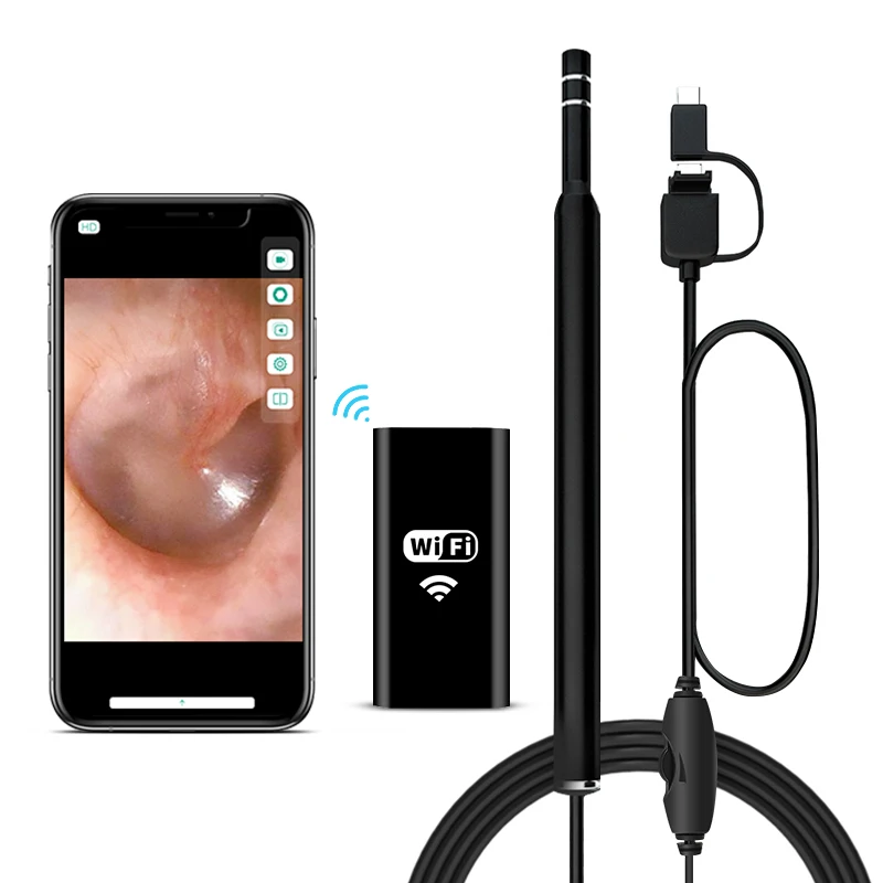 Ranlraka 720P HD 5.5mm Wifi Mini Camera Ear Scope Camera Ear Cleaner Remover Pick Cleaner
Ranlraka 720P HD 5.5mm Wifi Mini Camera Ear Scope Camera Ear Cleaner Remover Pick Cleaner