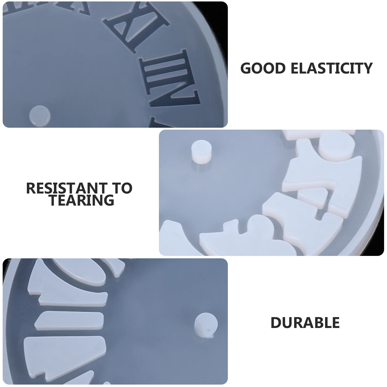 4Pcs Clock Mold Silicone Set Roman Numerals Arabic Numbers Hollow Digital 12-Hour Resin Craft DIY Epoxy Silicone Mold for Art
4Pcs Clock Mold Silicone Set Roman Numerals Arabic Numbers Hollow Digital 12-Hour Resin Craft DIY Epoxy Silicone Mold for Art