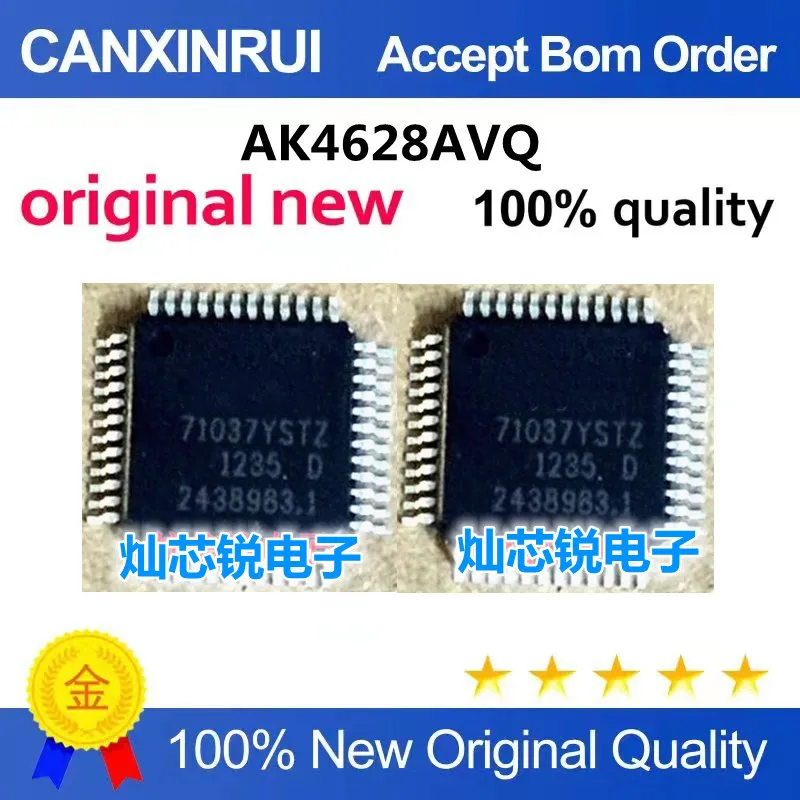 Original New 100% quality AK4628AVQ Electronic Components Integrated Circuits Chip
Original New 100% quality AK4628AVQ Electronic Components Integrated Circuits Chip