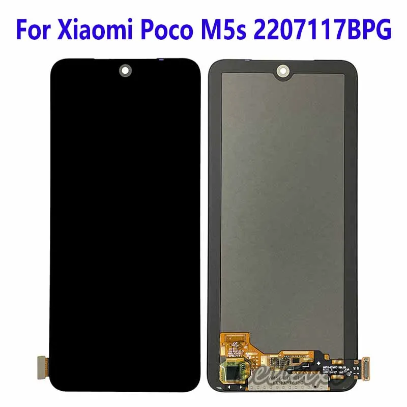 ЖК-дисплей с сенсорным экраном и дигитайзером в сборе для Xiaomi Poco M5s 2207117BPG, сменный аксессуар
ЖК-дисплей с сенсорным экраном и дигитайзером в сборе для Xiaomi Poco M5s 2207117BPG, сменный аксессуар