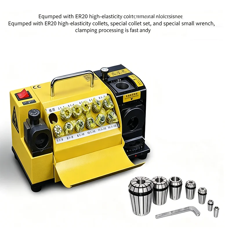 MR-13B Drill Bit Sharpener Grinding Sharpening Machine Bit Sharpening Tool 3mm-15mm sharpening drill machine 110V/220V
MR-13B Drill Bit Sharpener Grinding Sharpening Machine Bit Sharpening Tool 3mm-15mm sharpening drill machine 110V/220V
