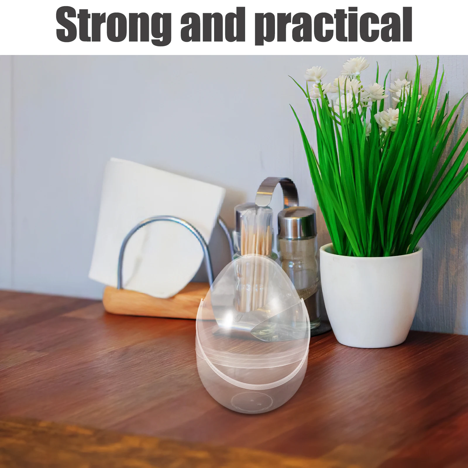 Easter Egg Organizer Clear Empty Plastic Decoration Ornament Portable Storage Hollow Sphere Easter Theme
Easter Egg Organizer Clear Empty Plastic Decoration Ornament Portable Storage Hollow Sphere Easter Theme