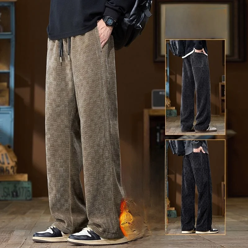 Мужские зимние повседневные брюки на флисовой подкладке, прямой крой, модные, универсальные, трендовые мужские брюки для делового стиля...
Мужские зимние повседневные брюки на флисовой подкладке, прямой крой, модные, универсальные, трендовые мужские брюки для делового стиля...