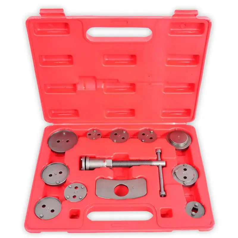 12PCS Disc Brake Pump Adjustment Set Disc Brake Tool Piston Return Device Replacement Brake Pad Set
12PCS Disc Brake Pump Adjustment Set Disc Brake Tool Piston Return Device Replacement Brake Pad Set