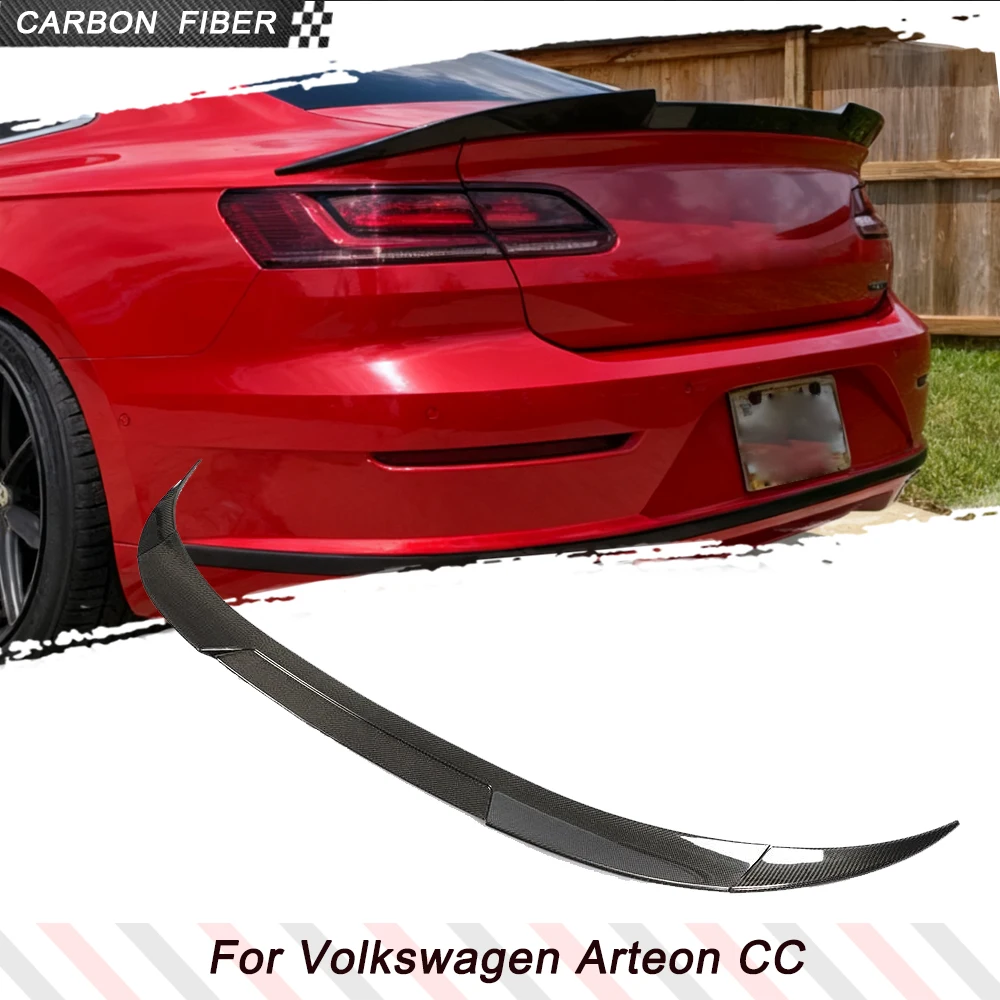 Real Carbon Fiber Car Rear Trunk Raing Spoiler for VW Volkswagen Arteon CC Hatchback 2019-2022 Rear Boot Lid Highkick Wing Lip
Real Carbon Fiber Car Rear Trunk Raing Spoiler for VW Volkswagen Arteon CC Hatchback 2019-2022 Rear Boot Lid Highkick Wing Lip