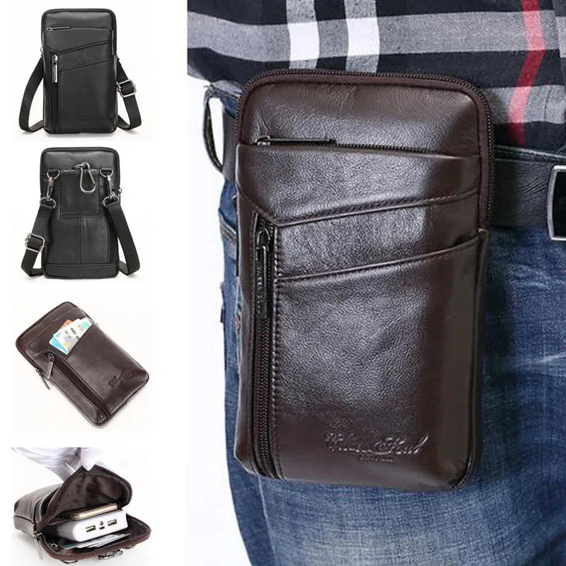 New Men Crossbody for Men Waist Bag Genuine Leather Cell/Mobile Phone Bag Belt hook Fashion Male small Crossbody Shoulder Bag
New Men Crossbody for Men Waist Bag Genuine Leather Cell/Mobile Phone Bag Belt hook Fashion Male small Crossbody Shoulder Bag