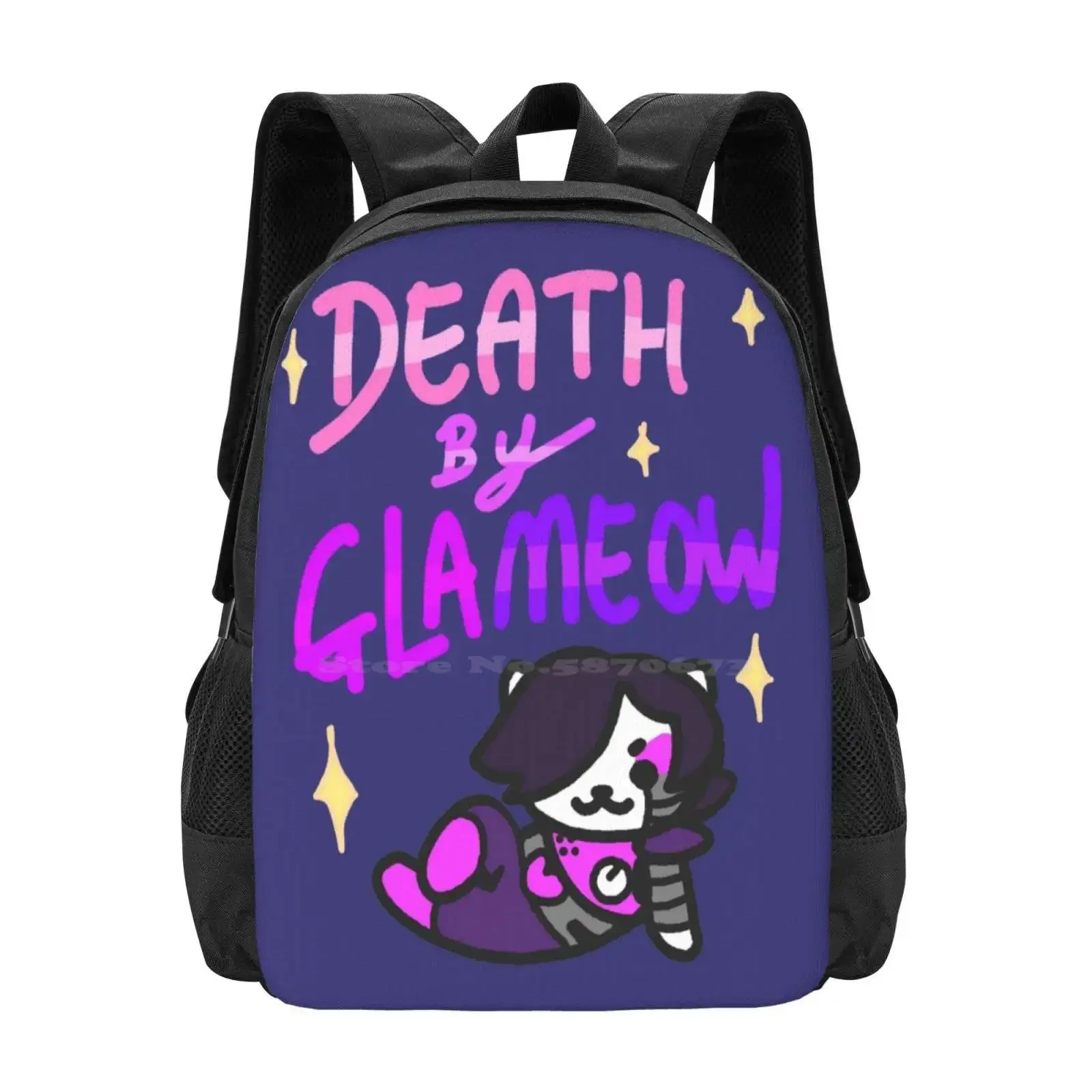 Death By Glameow Teen College Student Backpack Pattern Design Bags Undertale Mettaton Ex Neko Atsume
Death By Glameow Teen College Student Backpack Pattern Design Bags Undertale Mettaton Ex Neko Atsume