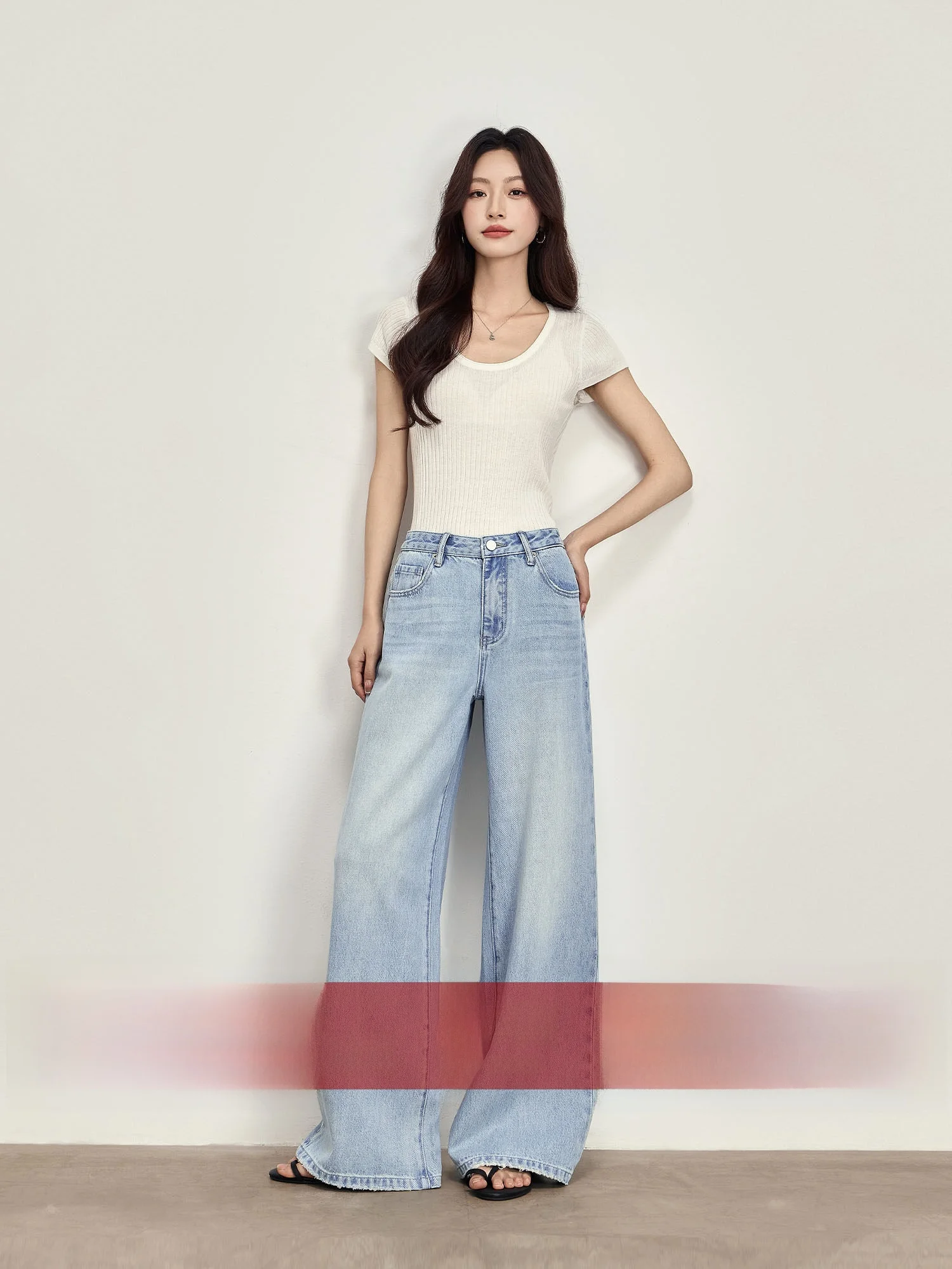 Rise of the Small Blue Jeans Women Summer Thin Loose High Waist Wide Leg Pants Versatile Cotton Casual High Waist Jeans
Rise of the Small Blue Jeans Women Summer Thin Loose High Waist Wide Leg Pants Versatile Cotton Casual High Waist Jeans