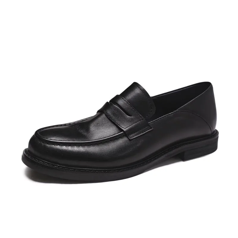 Cowhide Designer Loafers Shoes Breathable Genuine Leather Spring Autumn Winter Flats British Retro Men Luxury Casual Shoes Male
Cowhide Designer Loafers Shoes Breathable Genuine Leather Spring Autumn Winter Flats British Retro Men Luxury Casual Shoes Male