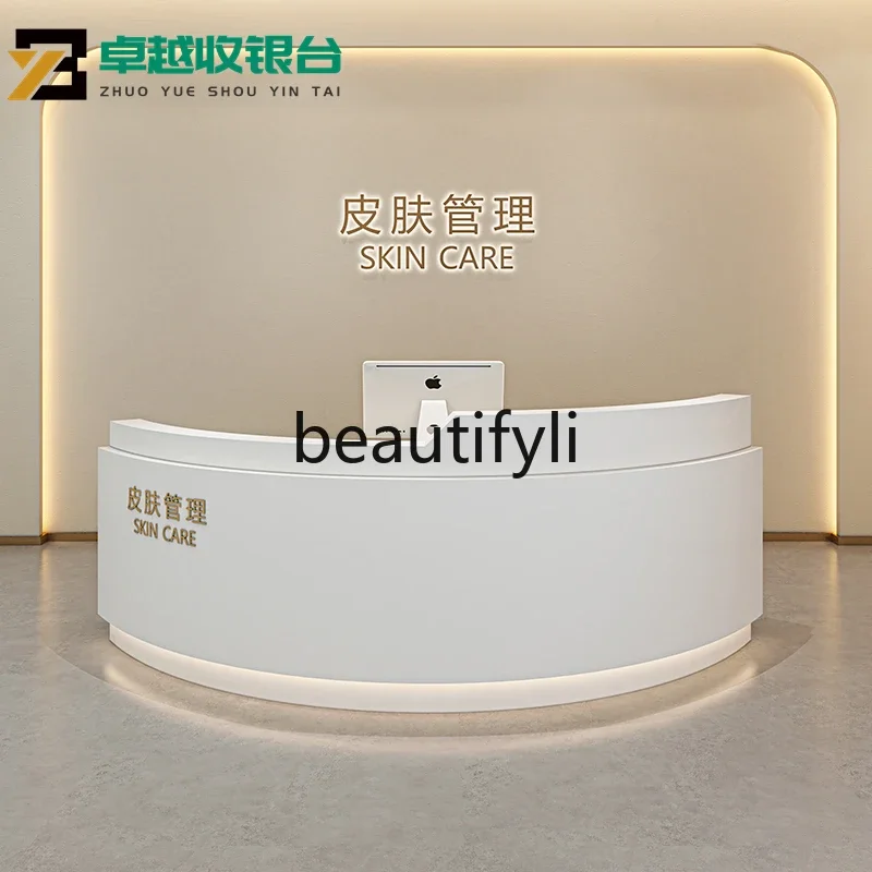 A17 Smart simple beauty salon checkout page Hair salon, company front desk, hospital reception desk arc
A17 Smart simple beauty salon checkout page Hair salon, company front desk, hospital reception desk arc