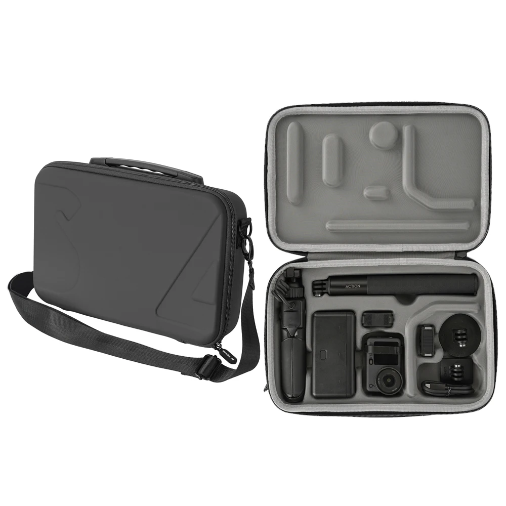 Hard Carrying Case For DJI OSMO ACTION 6, Large Capacity Travel Case Storage Shoulder Bag Protective Box for Action 6 Camera
Hard Carrying Case For DJI OSMO ACTION 6, Large Capacity Travel Case Storage Shoulder Bag Protective Box for Action 6 Camera
