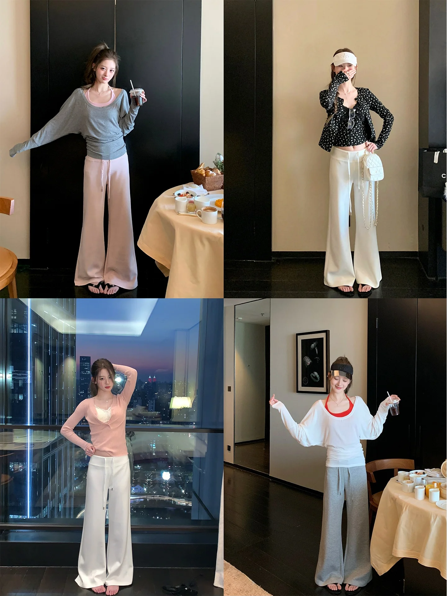 Trendy Three-Color Straight Leg Drawstring Waist Loose Fit Casual Pants Women's High Waist Long Trousers Casual Fashion
Trendy Three-Color Straight Leg Drawstring Waist Loose Fit Casual Pants Women's High Waist Long Trousers Casual Fashion